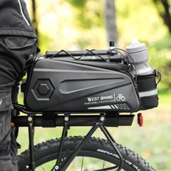 WEST BIKING Waterproof MTB Bike Pannier Bag Bicycle Rear Rack Pack Carrier Bag