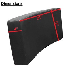 Dragon Shield Pad MMA Muay Thai Kickboxing Strike Training (12 »x21&Prime;x 4 »)