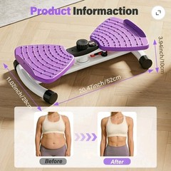 Waist Twister Twist Board Disc Ab Exercise Fitness 330LB Home Gym Core Trainer