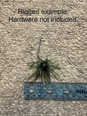 17mm, 19mm, 24mm Fuzzy Ball Coike Fullcast Style Prickly Urchin Fishing Plastic