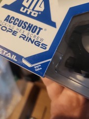 UTG 1&Prime; Dovetail Scope Rings, Medium RGPM-25M4, For 9mm-11mm Dovetail Bases