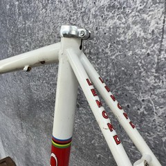 Vintage LeMond Zurich Road Bike Frame 59cm Reynolds 853 USA White 700c 126 mm