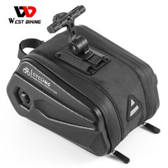 WEST BIKING Bicycle Saddle Bag Waterproof MTB Road Bike Cycling Seat Tail Bag