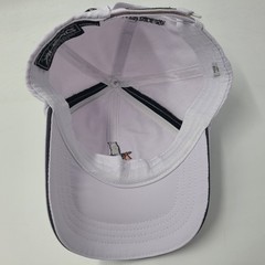 Ahead Hat Adjustable Off White Purple The Low Bidder Golf UPF 50 Outdoors Men