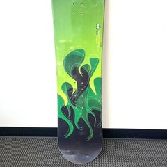 GNU Form 160 Snowboard Green/Black Made in USA 160 cm/61.5&Prime;