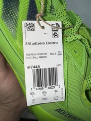 Adidas SM Adizero Electric Seahawks Team Colors Football Cleats Size 10 IH7448