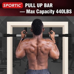 Doorway Chin Up Bar Pull Up Bar Sit Up Mutil-Function Home Gym Strength Training