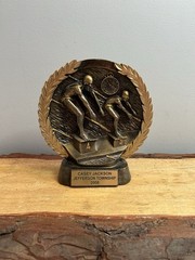 Swim Trophy, Bronze Like, Weighs 2.1 Pounds, Unique Design