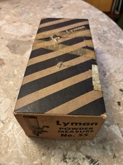 Lyman Ideal No.55 Powder Measure In Box