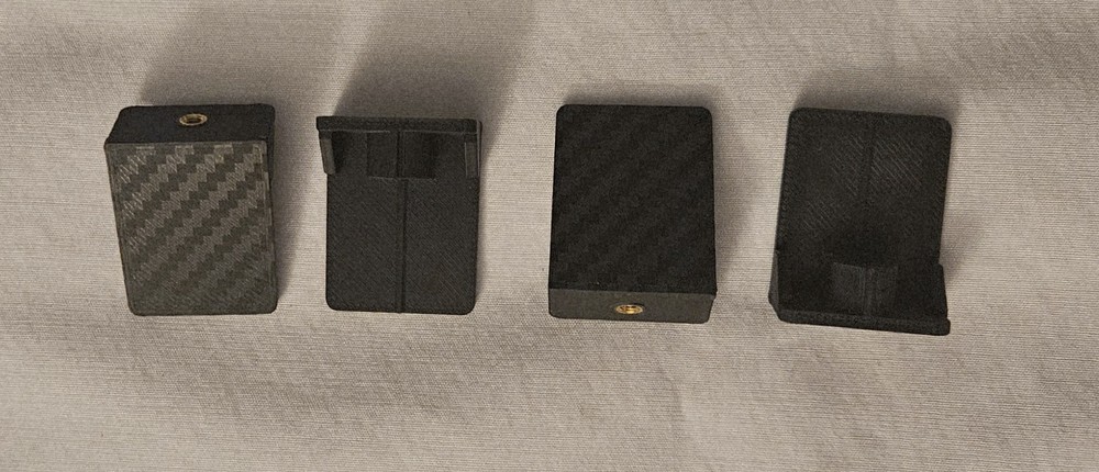 Onewheel+ XR and Fungineers X7/X10 Set of 4 Cable Retainers 3D Printed in Black
