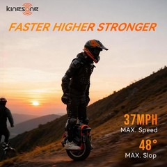 KINGSONG S16 PRO Electric Unicycle for Adults 3000W Powerful Motor Off-Road EUC