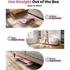 Waist Twist Board Balance Board Core Workout Fitness Twister Exercise 3 Colors