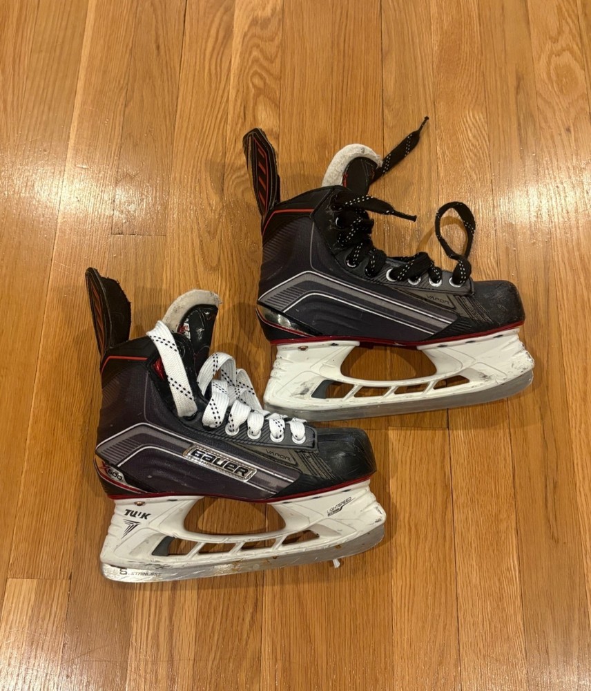 Bauer Vapor X600 Hockey Skates Youth Size 3.5D US Shoe Size 4.5 EUR 36.5