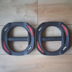 Les Mills Weight Plate, Gen 1 – One 2.5kg (5.5 lb)