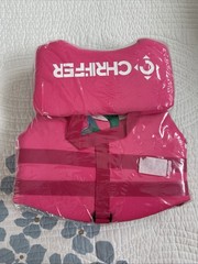Chriffer Kids Swim Vest Life Jacket for 20-33 Pounds Girls, Zipper MEW!