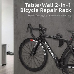 WEST BIKING Wall Table Mount Repair Stand Bicycle Maintenance Workstand Tool