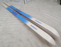 Karhu Rendezvous Waxless 160 cm Cross Country Skis Omnitrak W/Bindings Nordic XC