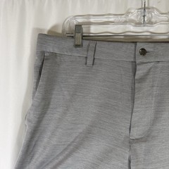 Callaway Golf Shorts Men&rsquo;s 34 Grey Performance Athletic Pockets Button Zip