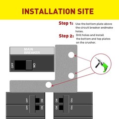 Generator Interlock kit Compatible with Murray or Siemens 150 amp or 200 amp Pan