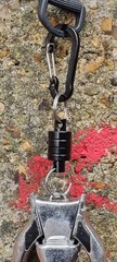 Strong Magnetic Net Holder 3.5kg with Strong Pro-Grade Carabiner Fishing Gear