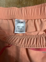Huk Peach Fishing Shorts XL Women Drawstring Breathable Polyester Elastane