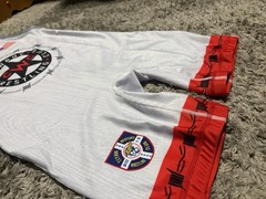 White Oklahoma State Wrestling Singlet Adult Medium