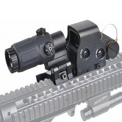 558 Holographic Red Green Reflex Sight Scope G33 G43 3X /G45 5X Magnifier Combo