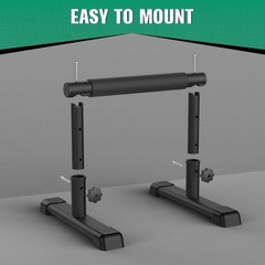 Parallettes Adjustable 7.5×10.6 Inch Push Up Bars Strength Handstand Dip