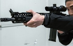 UTG Low Profile M-LOK Rubberized Non-slip Panel Rail Covers 3.15&Prime; Black 4/Pack
