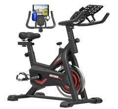 Fitness III Classic Aerobic Training Cycle Black LCD Display Adjustable Seat