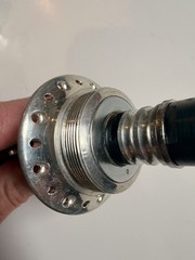 Vintage Campagnolo C-Record Hubset – 36H – 126/100 mm- NOS