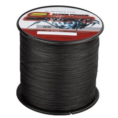 Spider 100M-2000M Black 6LB-500LB Dynema PE Braided Fishing Line Mainline Leader