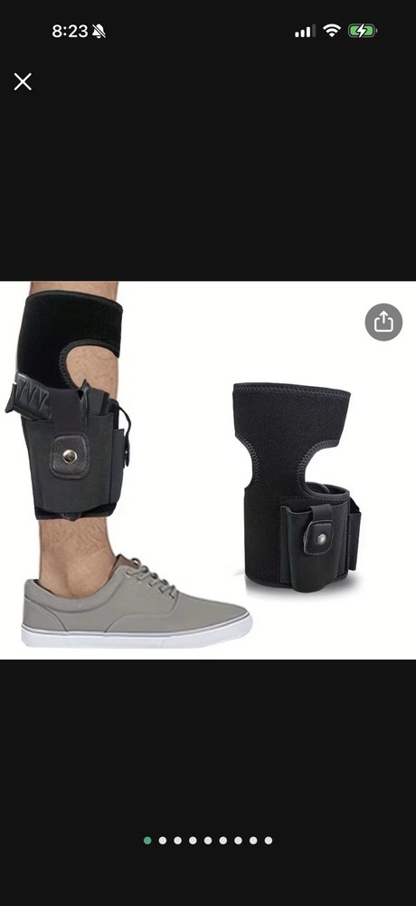 Concealed Carry Ankle Leg Gun Holster Magazine Pouch