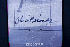 chico stix x tobin yelland cool shape 8.50 signed by Chico and Print RARE