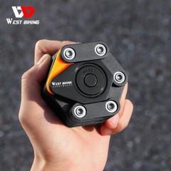 WEST BIKING 4 Digit Code Bicycle Folding Lock Anti Theft E-bike Chain Lock 78cm