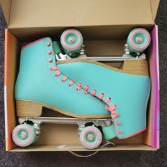 Impala Rollerskate Aqua Quad Roller Skates Women&rsquo;s Size 11 MPN A126-56484