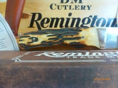 Remington 2026 Bullet Knife King of the Mountain Stag Bone Fixed Blade w/Sheath
