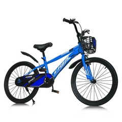 14 16 20 Inch Kids Mountain Bike with Kickstand,Basket, Carbon Steel Frame
