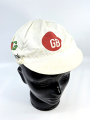 Vintage GB-MG Maglificio Technogym Cycling Cap 1994 Bianchi Italy Race Hat Rare