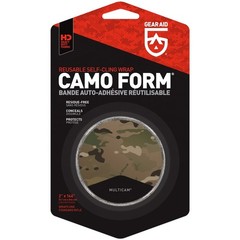 GEAR AID Camo Form Reusable Fabric Wrap, 2&Prime; x 144&Prime; – Multicam (2-Pack)