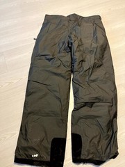 Decathlon Wedze Ski Trousers Mens L Grey Water Repellent Insulated Snowboarding