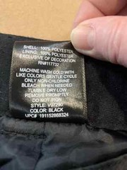 Zeroxposur Unisex medium Black Snow Pants Insulated snowboarding New