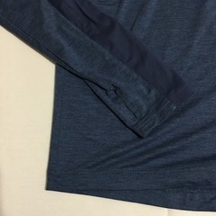Columbia Quarter Zip Pullover Shirt Mens XS Blue Long Sleeve Performance