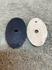 Vintage Original Unbranded Stock Pistol Grip Cap, W/Spacer, W/Measurements
