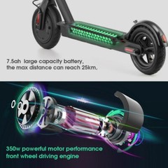 Iscooter – i9Patinete smart electric scooter, 8.5 inches, 350W,