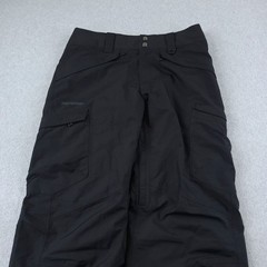 Patagonia Snowshot Pants Mens Medium 34×32 Black H2No RECCO Ski Snowboard
