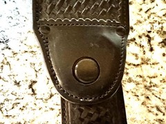 Ted Blocker Custom Leather Swivel Belt Loop and Drop Shank Holster Mount