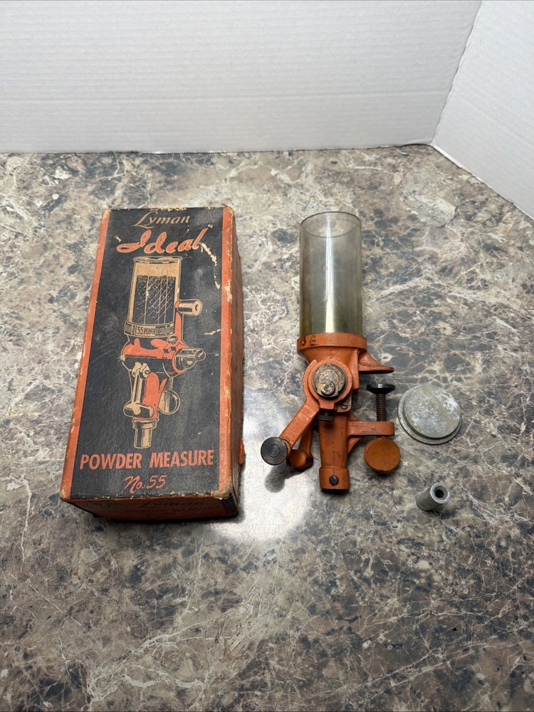 Vintage Lyman Ideal Powder Measure No 55 in Original Box
