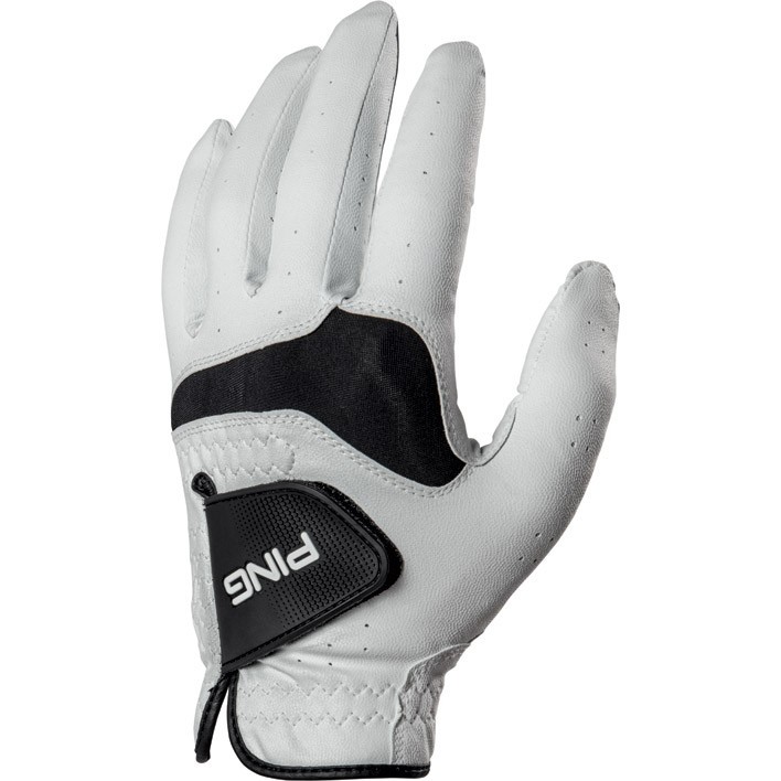New Ping Sport Tech White Synthetic Leather Golf Glove Men&rsquo;s RH Medium