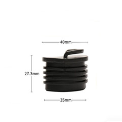 1/4/10/50Pcs 3.5/4cm Kayak Scupper Holes Plugs Drain Bung Rubber Scupper Stopper